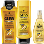 a group of bottles of shampoo and conditioner